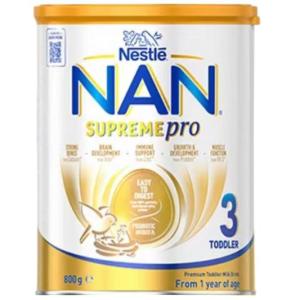 雀巢能恩nan Superme 半水解奶粉3段 800g 3罐包邮包税   新版