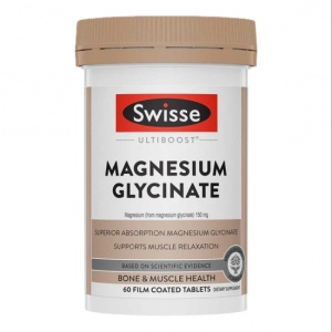 Swisse Ultiboost Magnesium Glycinate 高品质甘氨酸镁 60片 Swisse Ultiboost Magnesium Glycinate 高品质甘氨酸镁 60片