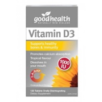 GoodHealth Vitamin D3 1000IU 120s 好健康D3 120粒 GoodHealth Vitamin D3 1000IU 120s 好健康D3 120粒