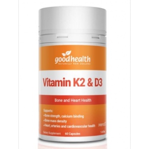 GoodHealth Vitamin K2 & D3 好健康维生素 K2 & D3 60粒