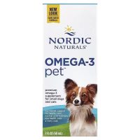 Nordic Naturals猫咪狗通用Omega3鱼油宠物美毛肢体60ml 2瓶包邮 Nordic Naturals猫咪狗通用Omega3鱼油宠物美毛肢体60ml 2瓶包邮