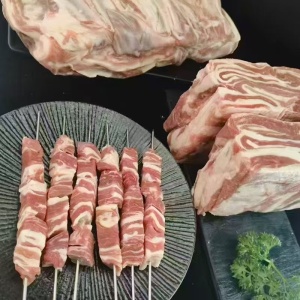 Tasman Kitchen塔斯曼新西兰羔羊去骨羊排肉（纯肉） 2.4kg 800g/袋 x 3袋
