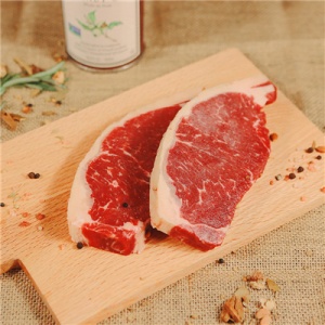 Tasman Kitchen塔斯曼新西兰PS草饲西冷牛排 1.6kg （200g/片、2片/袋）x 4袋