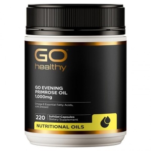 Go Healthy evening primrose oil 1000mg 220c 高之源 月见草胶囊1000mg 220粒