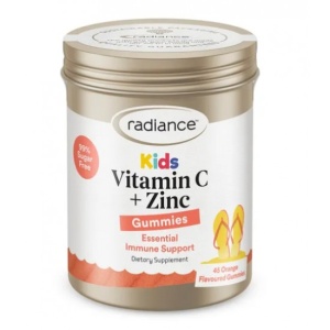 Radiance Kids Gummies VitC Zinc 儿童维C 锌软糖 45粒