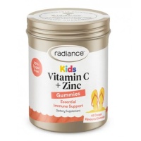 Radiance Kids Gummies VitC Zinc 儿童维C 锌软糖 45粒 Radiance Kids Gummies VitC Zinc 儿童维C 锌软糖 45粒