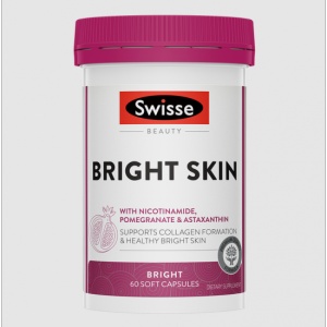 Swisse Beauty Bright Skin 烟酰胺,虾青素 美白亮肤 60粒