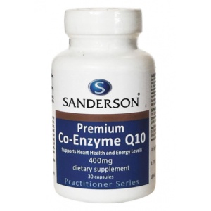 Sanderson Premium Co-Enzyme Q10 心脏辅酶 400mg 30粒