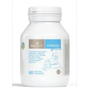 Bioisland VitaEyes for Children 60 Caps 儿童叶黄素胶囊 60粒