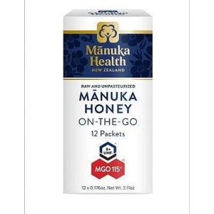 Manuka Health 蜜纽康麦卢卡蜂蜜独立包装条12x5g