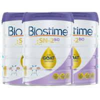 Biostime SN-2 BIO PLUS 法国合生元澳新有机婴儿配方羊奶粉 1段800g【3罐包邮】