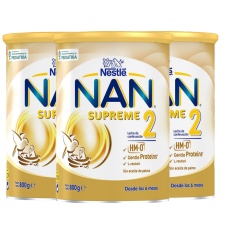 能恩nan Superme 半水解奶粉2段