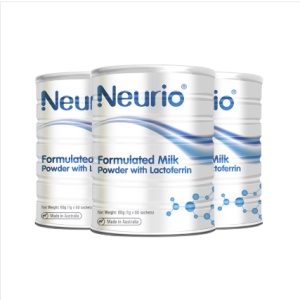 Neurio纽瑞优乳铁蛋白质粉增强免疫力-白金 1g×60小袋 ，3罐包邮