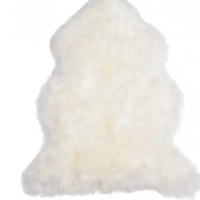 Auskin 单张羊皮毯长毛地毯 60cm*100cm