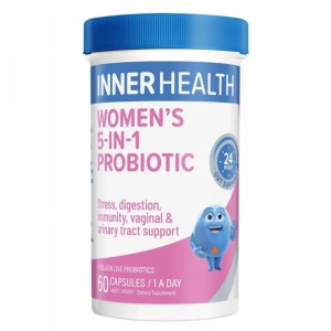 INNER HEALTH 5合1 Probiotic(女性综合益生菌胶囊)60粒