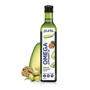 Puria 培尔 核桃油牛油果油橄榄油天然三合一混合油250ml