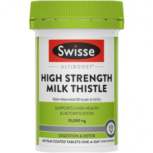 Swisse 高浓度奶蓟草护肝片 35000mg 60片