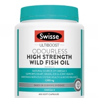 Swisse 高浓度无腥味深海鱼油软胶囊 1500mg 400粒