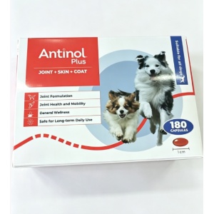 Antinol 安适得 宠物犬狗关节软骨素毛发皮肤 180粒 2盒包邮