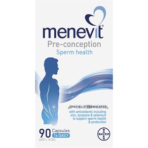 Menevit 男士爱乐维备孕片优生营养素 90粒