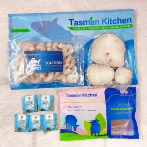 生鲜 塔斯曼️Tasman Kitchen儿童辅食套餐1 1250g（安格斯肉眼300g+青虾仁500g+银鳕鱼排450g）