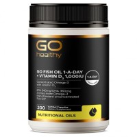 GO Healthy 高之源鱼油+VD (一天一粒) 200粒