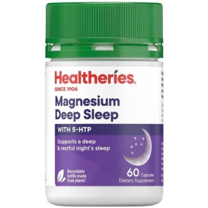 Healtheries贺寿利镁深度睡眠胶囊（含 5HTP）60 粒