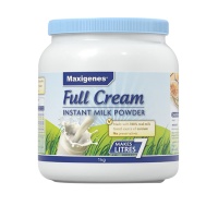 Maxigenes美可卓 全脂高钙奶粉（蓝胖子）1kg 【22年2月】