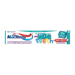 超市 Macleans 婴幼儿童牙膏含氟 7+岁 63g