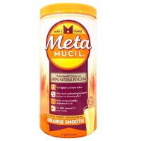 Metamucil美达施膳食纤维粉香橙味114次meta纤维素 (大瓶）