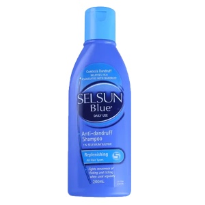 selsun blue 全发质去屑洗发水 200ML（蓝盖）