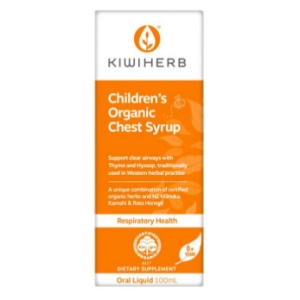 Kiwiherb 有机麦卢卡婴幼儿止咳糖浆（chest syrup） 0岁起 100ml