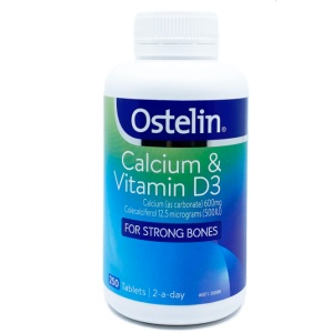Ostelin钙片+维生素D3 深度补钙碳酸钙250粒