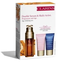 专柜 CLARINS 娇韵诗双萃精华50ml加多元赋活日晚霜15ml