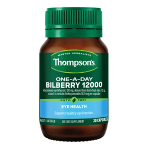 Thompson’s汤普森天然越橘护眼精华 12000毫克 30片 