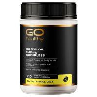 GO Healthy 高之源 无腥味深海鱼油胶囊 1500mg 210粒