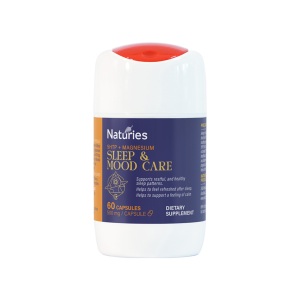 Naturies 奈氏力斯 5HTP+Magnesium 睡眠与情绪护理胶囊 60粒