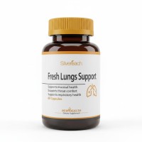 Silvereach 清肺胶囊60粒 (每粒含槲皮素250mg）保质期26年4月