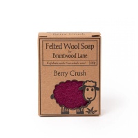 Felted Wool Soap 新西兰天然手工羊毛香皂【莓果沙冰】100g Felted Wool Soap 新西兰天然手工羊毛香皂【莓果沙冰】100g