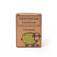 Felted Wool Soap 新西兰天然手工羊毛香皂【柠檬草】 100g