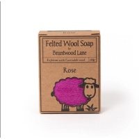 Felted Wool Soap 新西兰天然手工羊毛香皂【玫瑰】100g Felted Wool Soap 新西兰天然手工羊毛香皂【玫瑰】100g