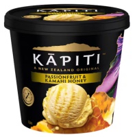 Kapiti冰淇淋 百香果&卡玛希蜂蜜味道 1升
