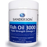 SANDERSON 深海三倍鱼油 3000mg 150粒
