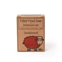 Felted Wool Soap 新西兰天然手工羊毛香皂【檀香】 100g