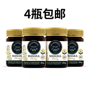 Wilderness Valley 麦卢卡蜂蜜 UMF10+ 250g*4瓶包邮