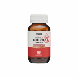 BEASTO 新西兰100%纯净南极磷虾油500mg 60粒