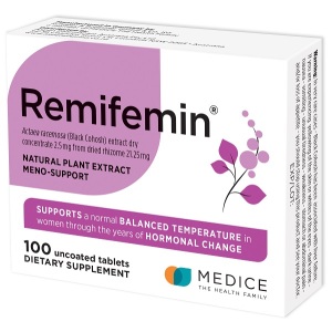 Remifemin 莉芙敏更年期缓解片100粒（新包装）